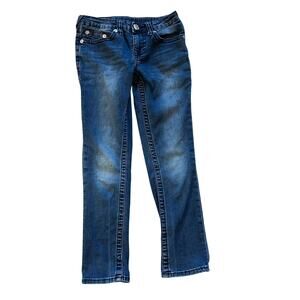 TRUE RELIGION Rocco Relaxed Skinny Jeans Denim Size 8 Casual Streetwear Classic